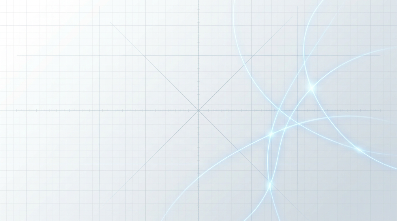Light technical background with geometric grid pattern, thin blue-grey construction lines, and luminous electric blue fiber pathways suggesting optical communication links and laser transmission routes.